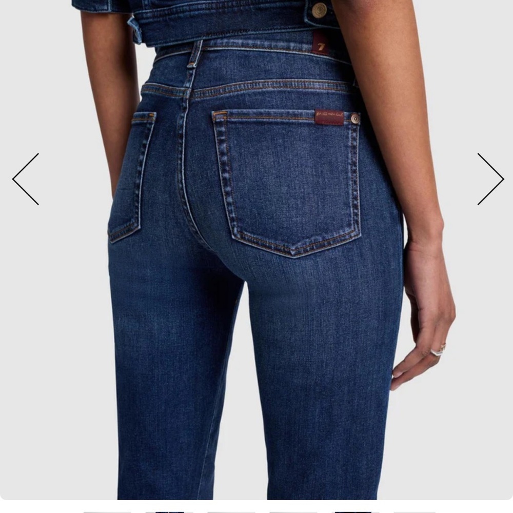High waist Ali 7 for all mankind jeans. NWT!    32” inseam. Smoke free home. - Picture 5 of 7